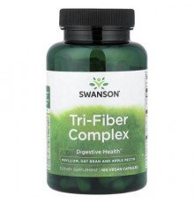 Swanson, Tri-Fiber Complex, 100 Vegan Capsules