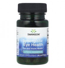 Swanson, Synergistic Eye Health, 60 Softgels