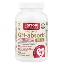 Jarrow Formulas, Ubiquinol, QH-Absorb®, Max Absorption, 200 mg, 90 Softgels
