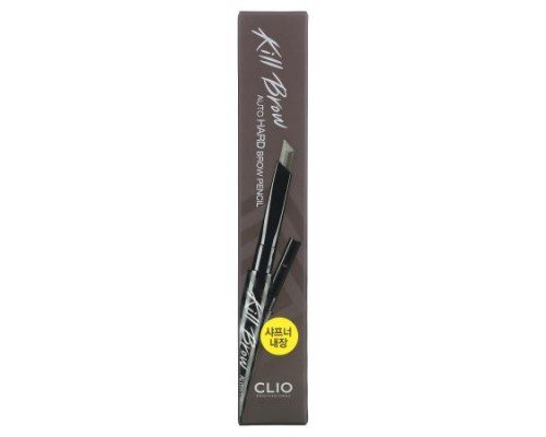 Clio, Kill Brow, Auto Hard Brow Pencil, 05 Gray Brown, 0.01 oz (0.31 g)