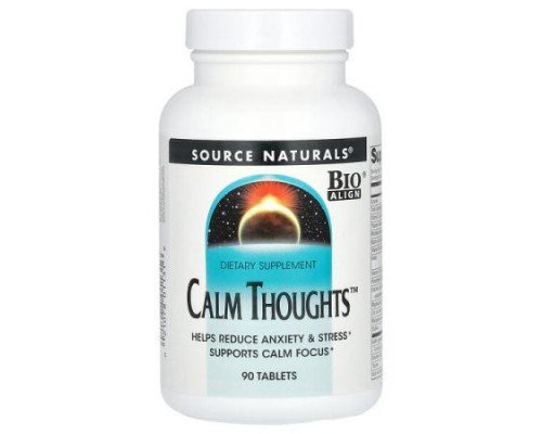 Source Naturals, Calm Thoughts, 90 Tablets
