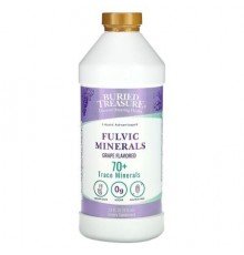Buried Treasure, Fulvic Minerals, Grape, 33 fl oz (976 ml)