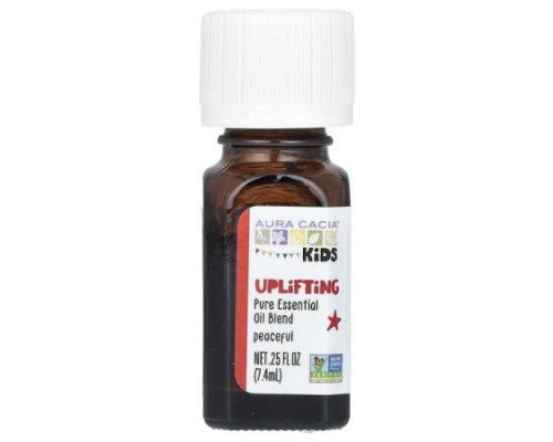 Aura Cacia, Kids, Pure Essential Oil Blend, Uplifting , 0.25 fl oz (7.4 ml)