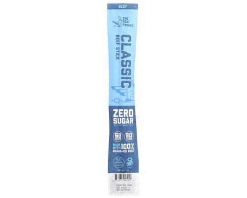 The New Primal, Beef Stick, Classic, 1 Stick, 1 oz