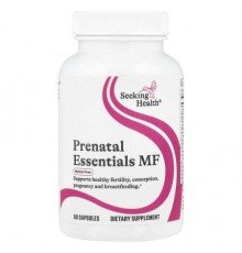 Seeking Health, Prenatal Essentials MF, Methyl-Free, 60 Capsules