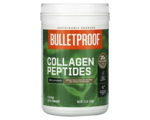 BulletProof, Collagen Peptides, Unflavored, 8.5 oz (240 g)