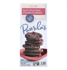 Pamela's Products, Chunk Cookies, Dark Chocolate, 5.29 oz (150 g)
