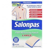 Salonpas, Pain Relieving Patch, Large, 6 Patches