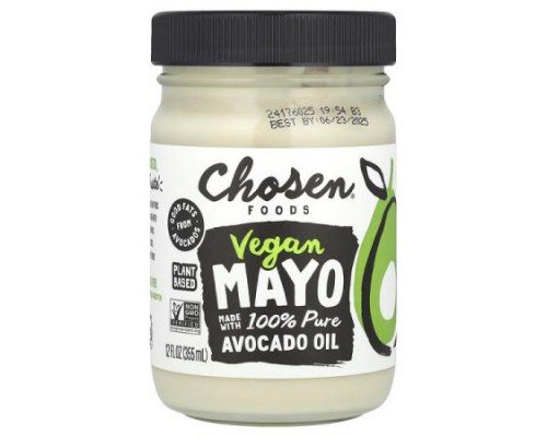 Chosen Foods, Vegan Mayo, 12 fl oz (355 ml)