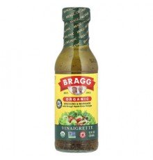 Bragg, Organic Dressing & Marinade with Bragg® Apple Cider Vinegar, Vinaigrette, 12 fl oz (354 ml)