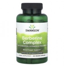 Swanson, Berberine Complex, 90 Veggie Capsules