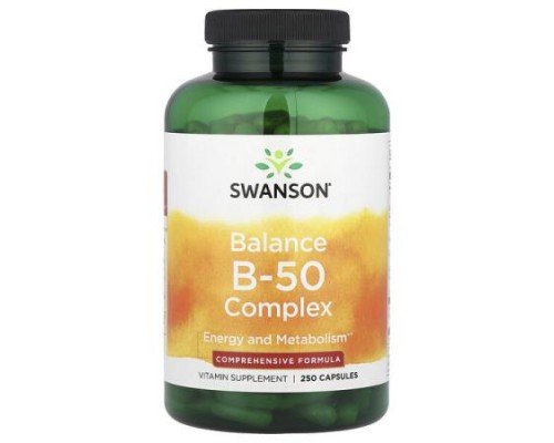 Swanson, Balance B-50 Complex, 250 Capsules