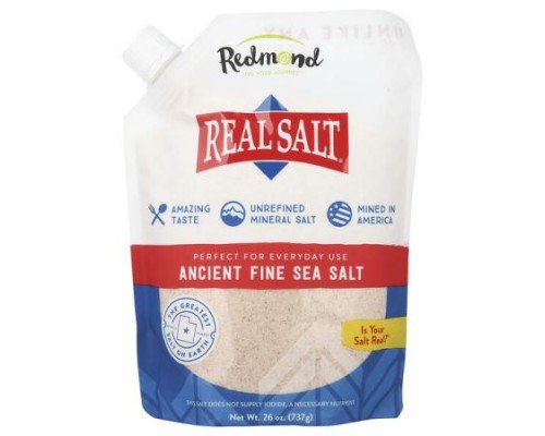 Redmond Trading Company, Real Salt®, Ancient Fine Sea Salt, 26 oz (737 g)