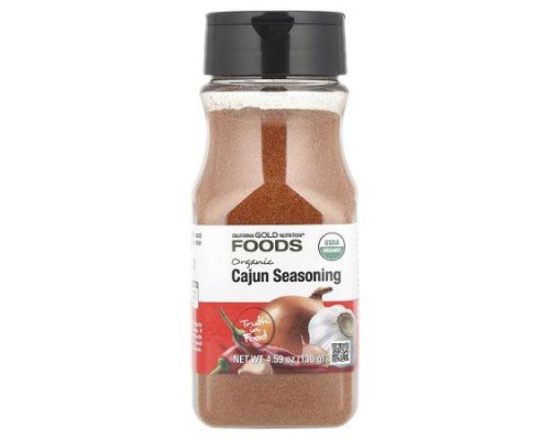 California Gold Nutrition, Foods, Organic Cajun Seasoning, 4.59 oz (130 g)