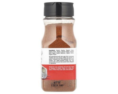 California Gold Nutrition, Foods, Organic Cajun Seasoning, 4.59 oz (130 g)