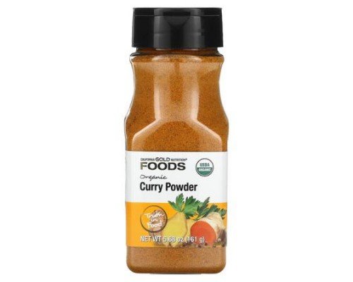 California Gold Nutrition, Foods, Organic Curry Powder, 5.68 oz (161 g)
