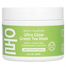 SeoulCeuticals, Ultra Glow Green Tea Beauty Mask, 2 fl oz (60 ml)