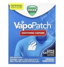 Vicks, VapoPatch™, Soothing Vapors, 5 Wearable Aroma Patches