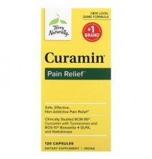 Terry Naturally, Curamin, Pain Relief, 120 Capsules