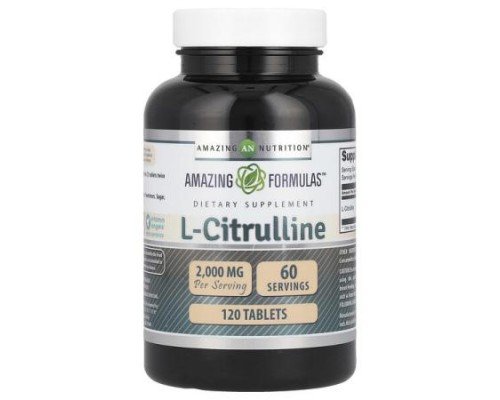 Amazing Nutrition, L-Citrulline, 120 Tablets (1,000 mg per Tablet)
