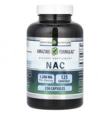 Amazing Nutrition, NAC, 250 Capsules (600 mg per Capsule)
