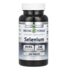 Amazing Nutrition, Selenium, 200 mcg, 240 Tablets