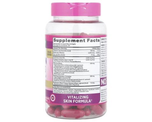 Nature's Truth, Collagen Peptides , 100 Liquid Max Softgels