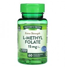 Nature's Truth, Extra Strength L-Methyl Folate, 60 Quick Release Capsules (7.5 mg per Capsule)