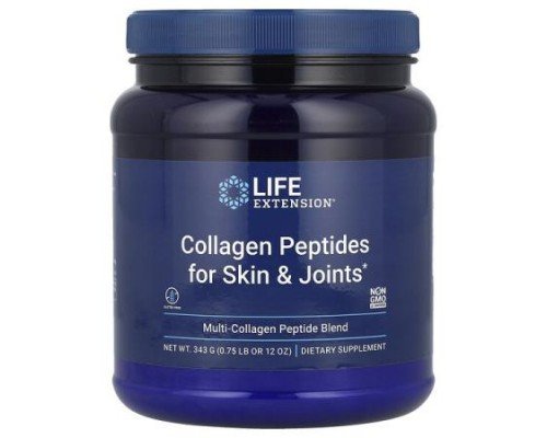 Life Extension, Collagen Peptides For Skin & Joints, 12 oz (343 g)