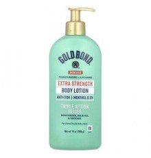 Gold Bond, Medicated Body Lotion, Triple Action Relief, Extra Strength, 14 oz (396 g)