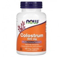 NOW Foods, Colostrum, 500 mg, 120 Veg Capsules