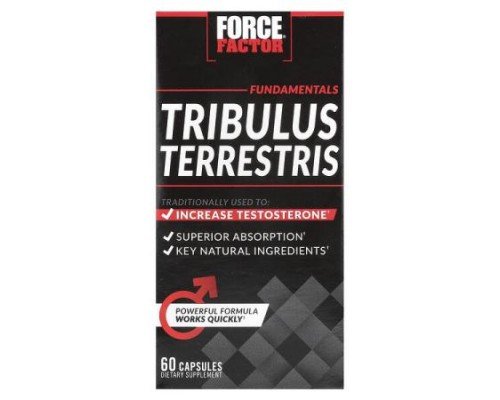 Force Factor, Fundamentals, Tribulus Terrestris, 60 Capsules