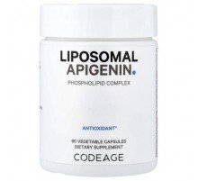 Codeage, Liposomal Apigenin, Phospholipid Complex, 90 Vegetable Capsules (50 mg per Capsule)