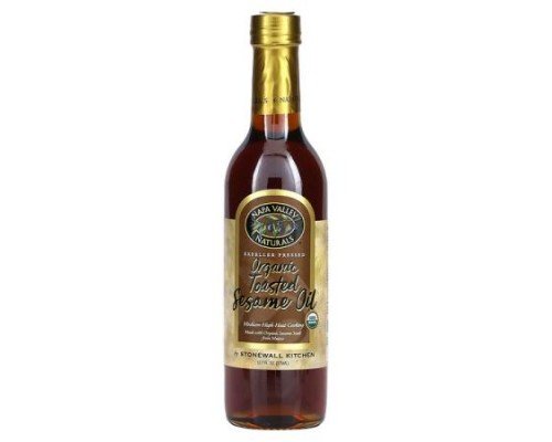 Napa Valley Naturals, Organic Toasted Sesame Oil, 12.7 fl oz (375 ml)