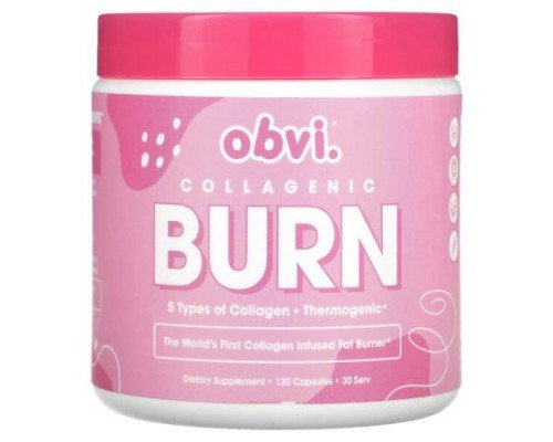 Obvi, Collagenic Burn, 120 Capsules