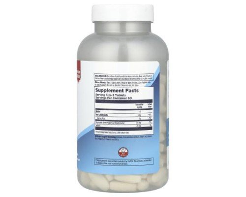 KAL, Chelated Magnesium Bisglycinate, 180 Tablets (105 mg per Tablet)