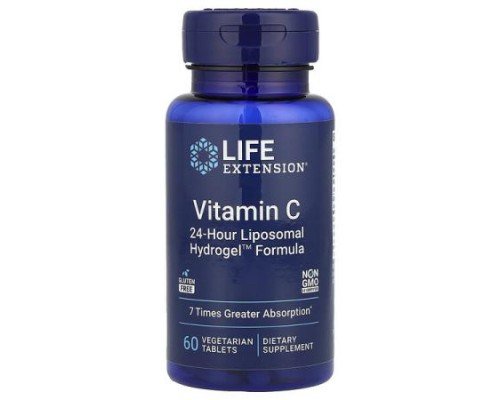 Life Extension, Vitamin C, 60 Vegetarian Tablets