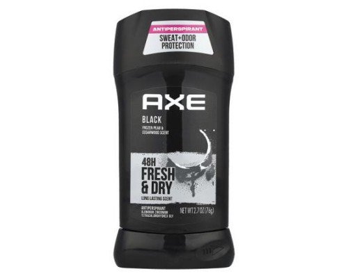 AXE, 48H  Fresh & Dry, Antiperspirant, Black, Frozen Pear & Cedarwood, 2.7 oz (76 g)