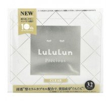 Lululun, Precious, Beauty Face Mask, Clear, White 4FB, 32 Sheets, 17 fl oz (500 ml)