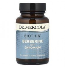 Dr. Mercola, Biothin®, Berberine with Chromium, 30 Capsules
