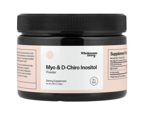 Wholesome Story, Myo & D-Chiro Inositol Powder, 6.99 oz (198 g)