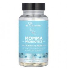 Eu Natural, Momma Probiotics, Pre & Postnatal Probiotics, 30 Vegetarian Capsules