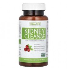 Healths Harmony, Kidney Cleanse With Cranberry Extract, 60 Capsules