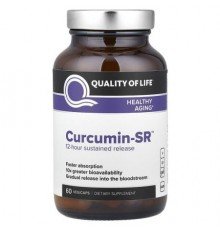 Quality of Life, Curcumin-SR™, 500 mg, 60 Vegicaps