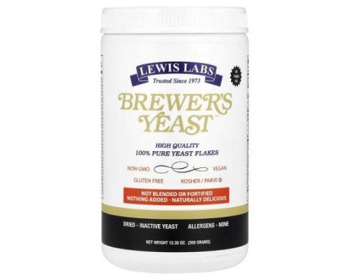 Lewis Labs, Brewer's Yeast™, 12.35 oz (350 g)