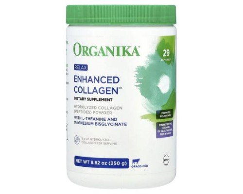 Organika, Enhanced Collagen™, Relax, 8.82 oz (250 g)