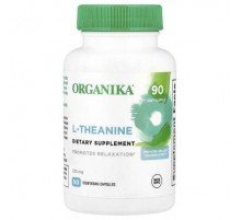 Organika, L-Theanine, 225 mg, 90 Vegetarian Capsules