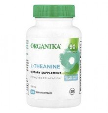 Organika, L-Theanine, 225 mg, 90 Vegetarian Capsules