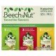 Beech-Nut, Favorite Flavors Variety Pack, 6+ Months & 12+ Months, 9 Pouches, 3.5 oz (99 g) Each