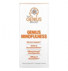 The Genius Brand, Genius Mindfullness, 30 Veggie Capsules
